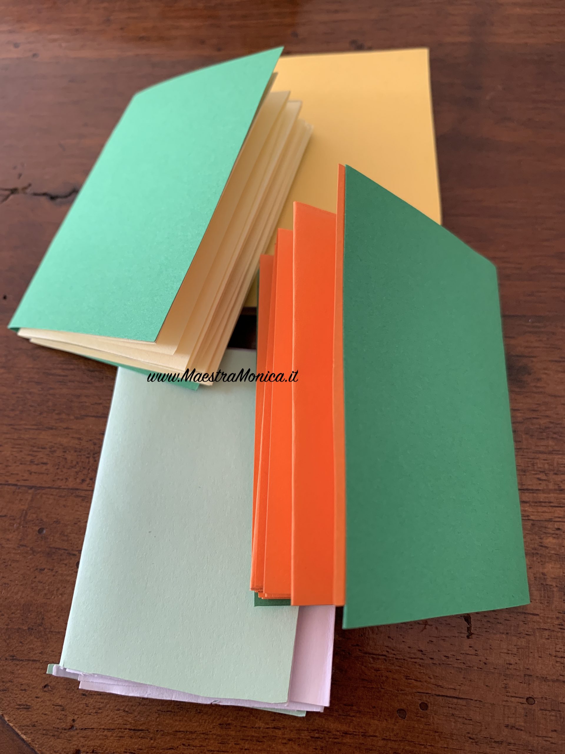 Come fare mini quaderni da un foglio di carta A4
